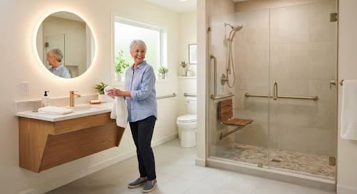 Aging-in-Place & ADA Bathroom Design: Luxurious Safety for Central Arkansas Seniors – All-Star Renovations