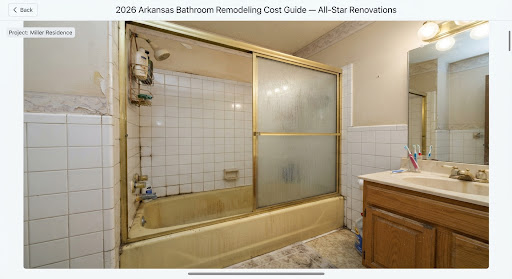 2026 Arkansas Bathroom Remodeling Cost Guide: What Central Arkansas Homeowners Actually Pay – All-Star Renovations